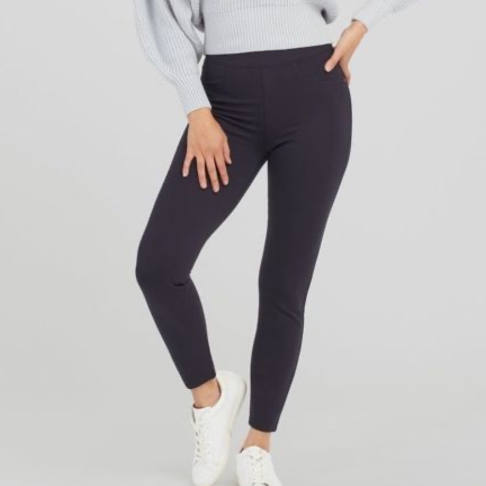 Spanx Perfect Ponte Black Pant 4 Pocket 20202Q Size Small